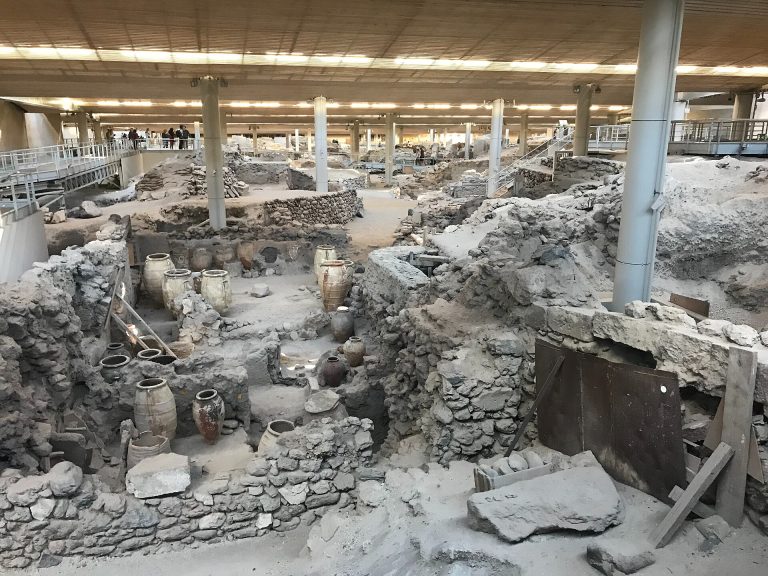 Site antique d'Akrotiri