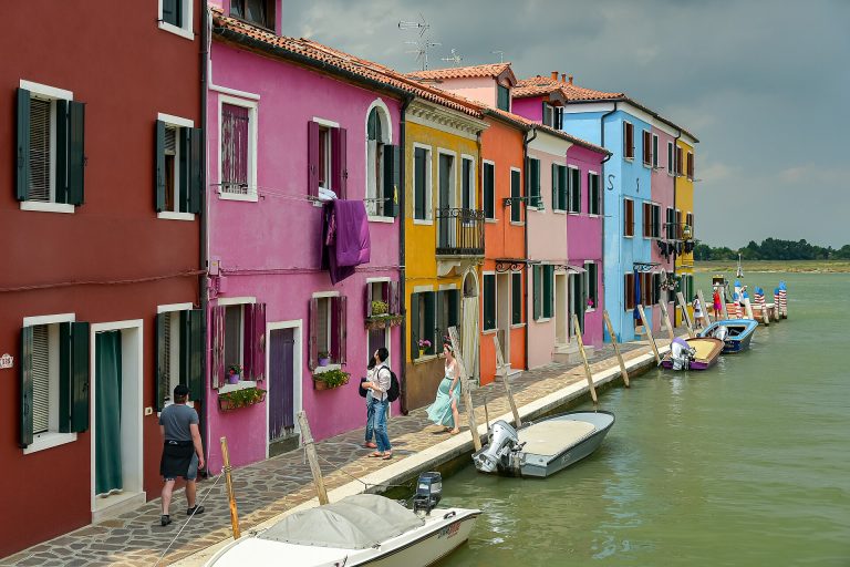 Maisons colorées de Burano