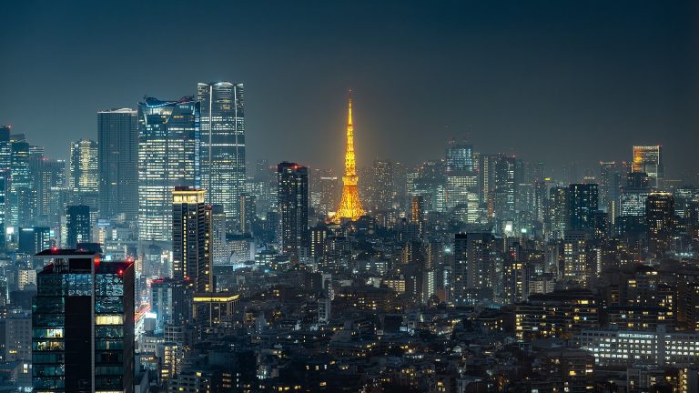 Tokyo et sa skyline