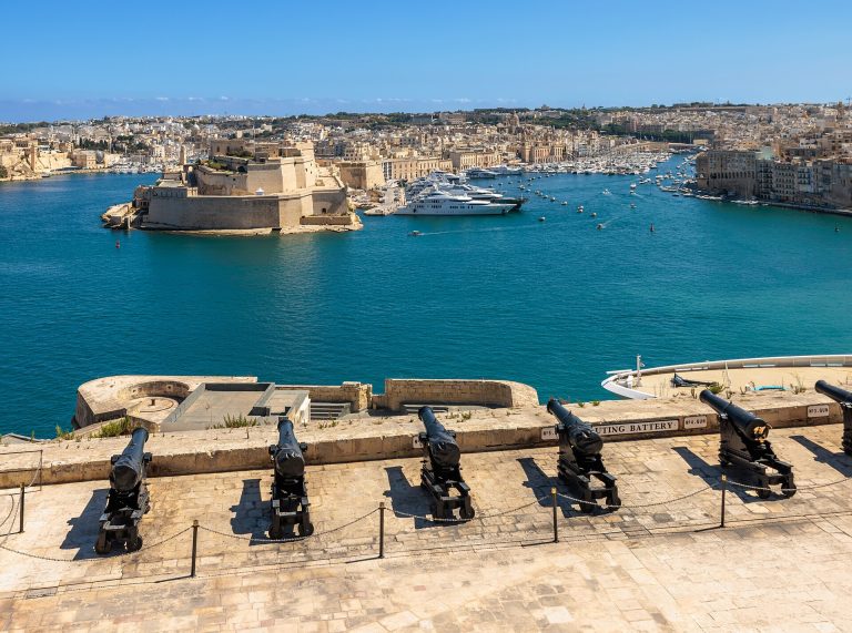 La Valette et le Grand Harbour, Malte