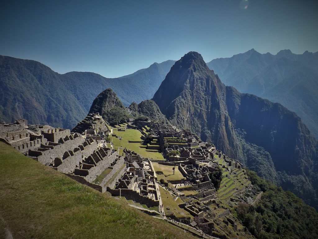 Le Machu Picchu vu depuis la terrasse haute