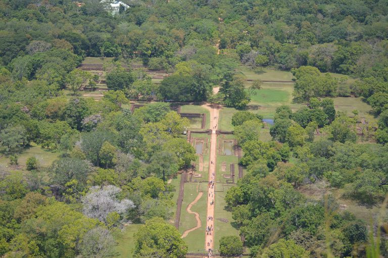 Le rocher de Sigiriya, Sri Lanka