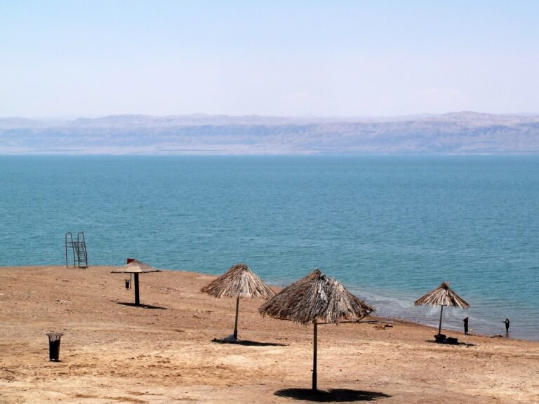Mer Morte, rive jordanienne