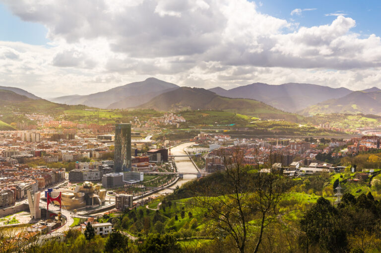Vue de Bilbao et de la Ría