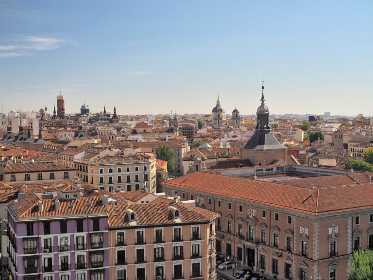 Vue panoramique de Madrid