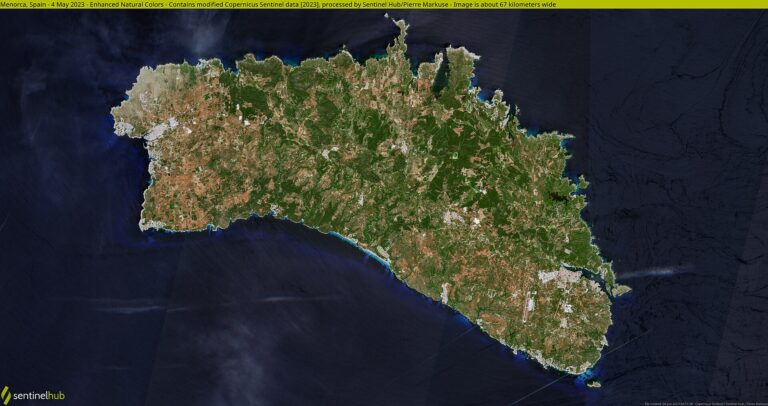 Côte et crique de Minorque